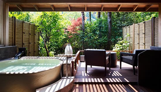 Garden Suite B with Private Outdoor Bath (Riverside)