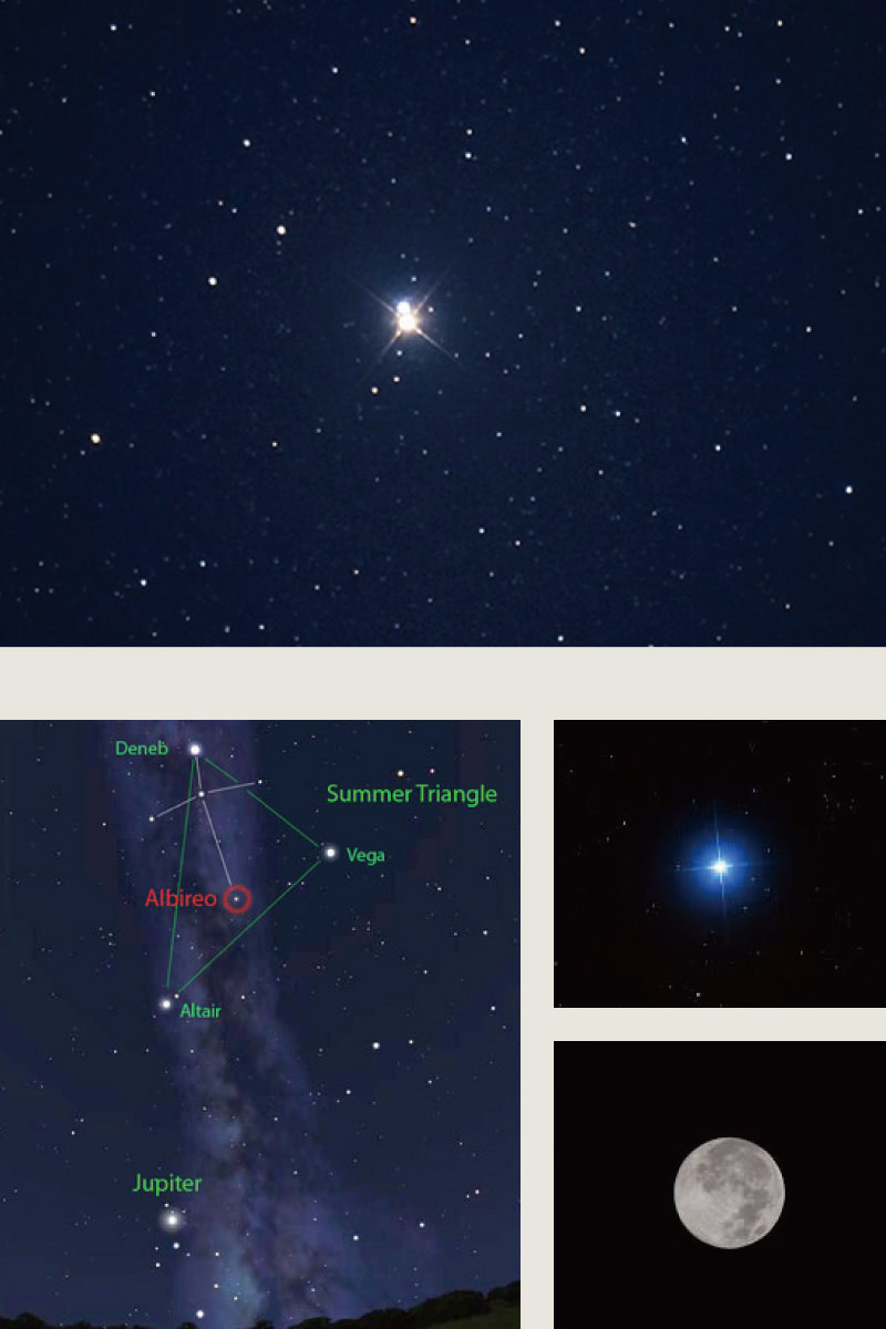 9月に観測できる星空～天体ドーム