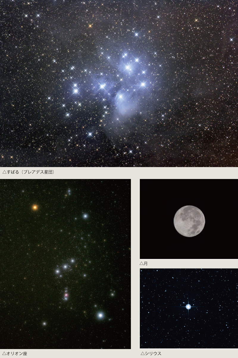 2月に観測できる星空～天体ドーム