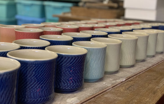 Hagi-pottery-kanekotsukasa-works5-April8th.2019 at Otanisanso