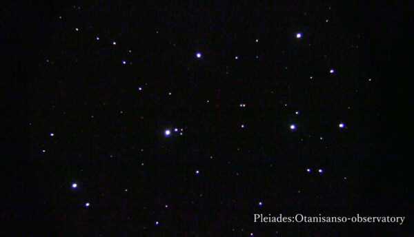 【1月の天体ドーム】おうし座のプレアデス星団や、冬のダイヤモンドがきらめく冬の夜空を観測します。