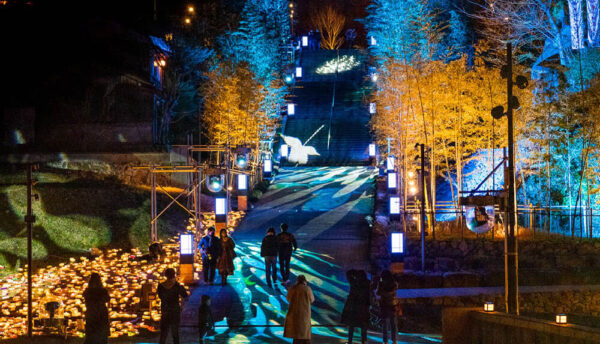 【山口観光】長門湯本温泉の冬のイベント｢音信川うたあかり｣開催（2025年12月6日～25日、2026年1月16日～3月8日）