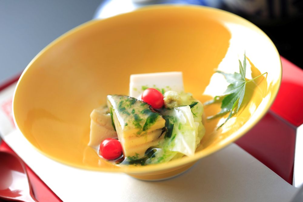 春の季節会席（3月一例）