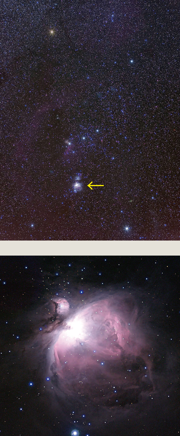 オリオン座大星雲М42